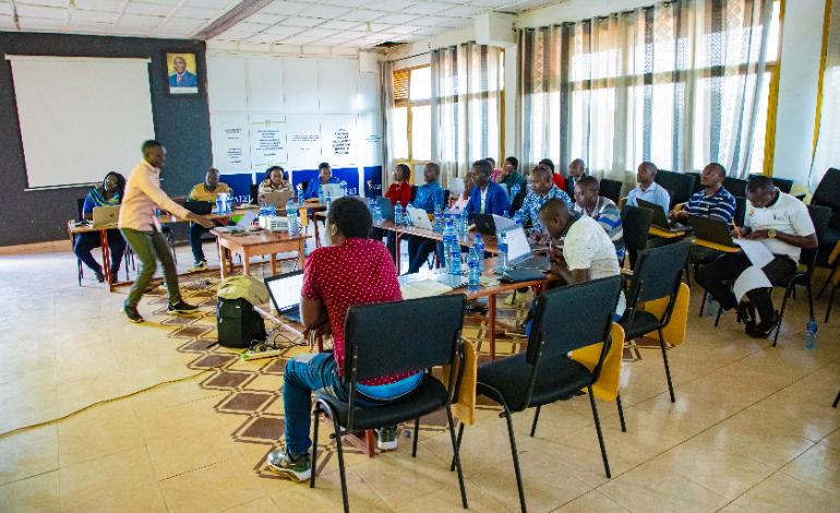 Formation en excel du personnel du PAEEJ