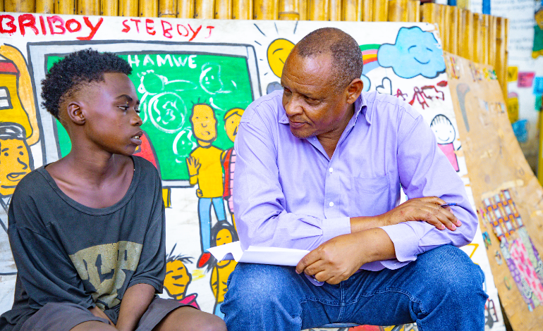 Visite des centres d'accueil des enfants en situation de rue